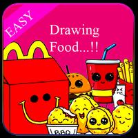 How to draw Food Affiche