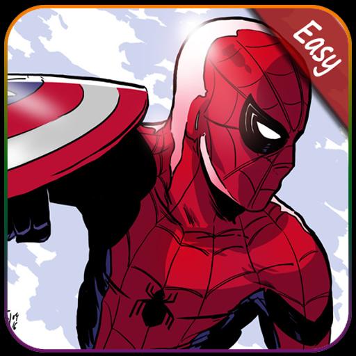 Descarga de APK de Cómo dibujar Spiderman Homecoming para Android Descarga de APK de Cómo dibujar Spiderman Homecoming para Android