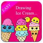 How to draw Ice Cream icône