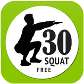 Barbell Squat Workout Exercise icône