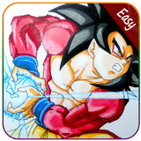 Как рисовать Goku Super Saiyan иконка