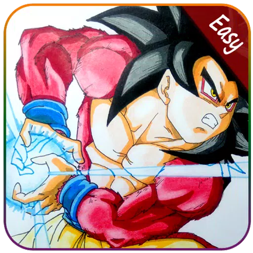 COMO DESENHAR O GOKU SUPER SAYAJIN 4 DE DRAGON BALL 