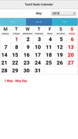 Tamil Nadu Calendar imagem de tela 1