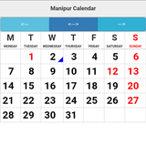 Manipur Calendar أيقونة