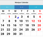 Manipur Calendar-icoon