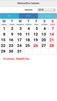 Maharasthra Calendar syot layar 1