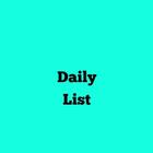 Daily List:List Day Activity 아이콘