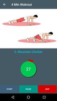 4 Min Workout - Tabata HIIT اسکرین شاٹ 3