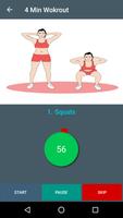 4 Min Workout - Tabata HIIT اسکرین شاٹ 2