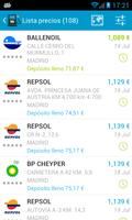 Fuel Consumption Spain screenshot 1