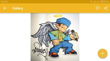 Graffiti Personagens Gangster Boys imagem de tela 3