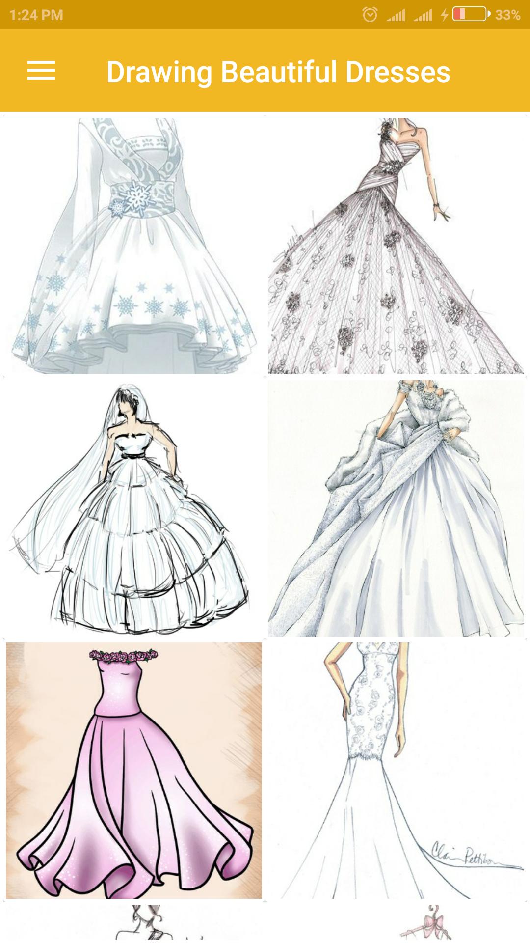 Drawing Beautiful Dresses for Android - APK Download