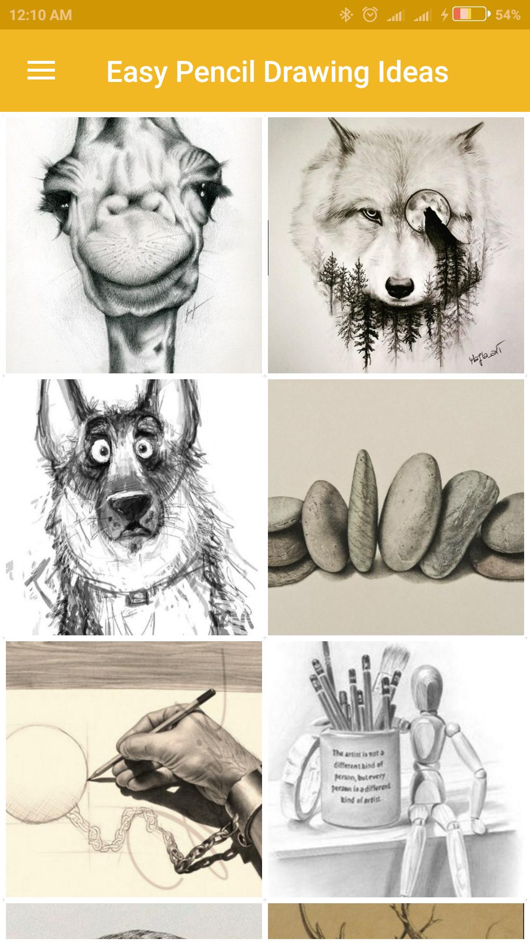 Easy Pencil Drawing Ideas For Android Apk Download