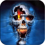 3D Skull biểu tượng