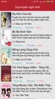 Truyện Ngôn Tình hay nhất 2016 ภาพหน้าจอ 1