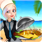 Chef cuisinier de fruits de mer  icon