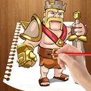 How to Draw: Clash Royale & Clash of Clans 3D APK