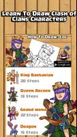 How to Draw: Clash of Clans Affiche