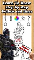 برنامه‌نما How to Draw: Fortnite عکس از صفحه
