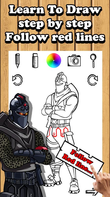 How to Draw: Fortnite für Android - APK herunterladen - 450 x 800 jpeg 79kB