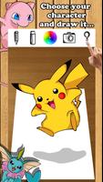 How to Draw: Pokemon 3D Affiche