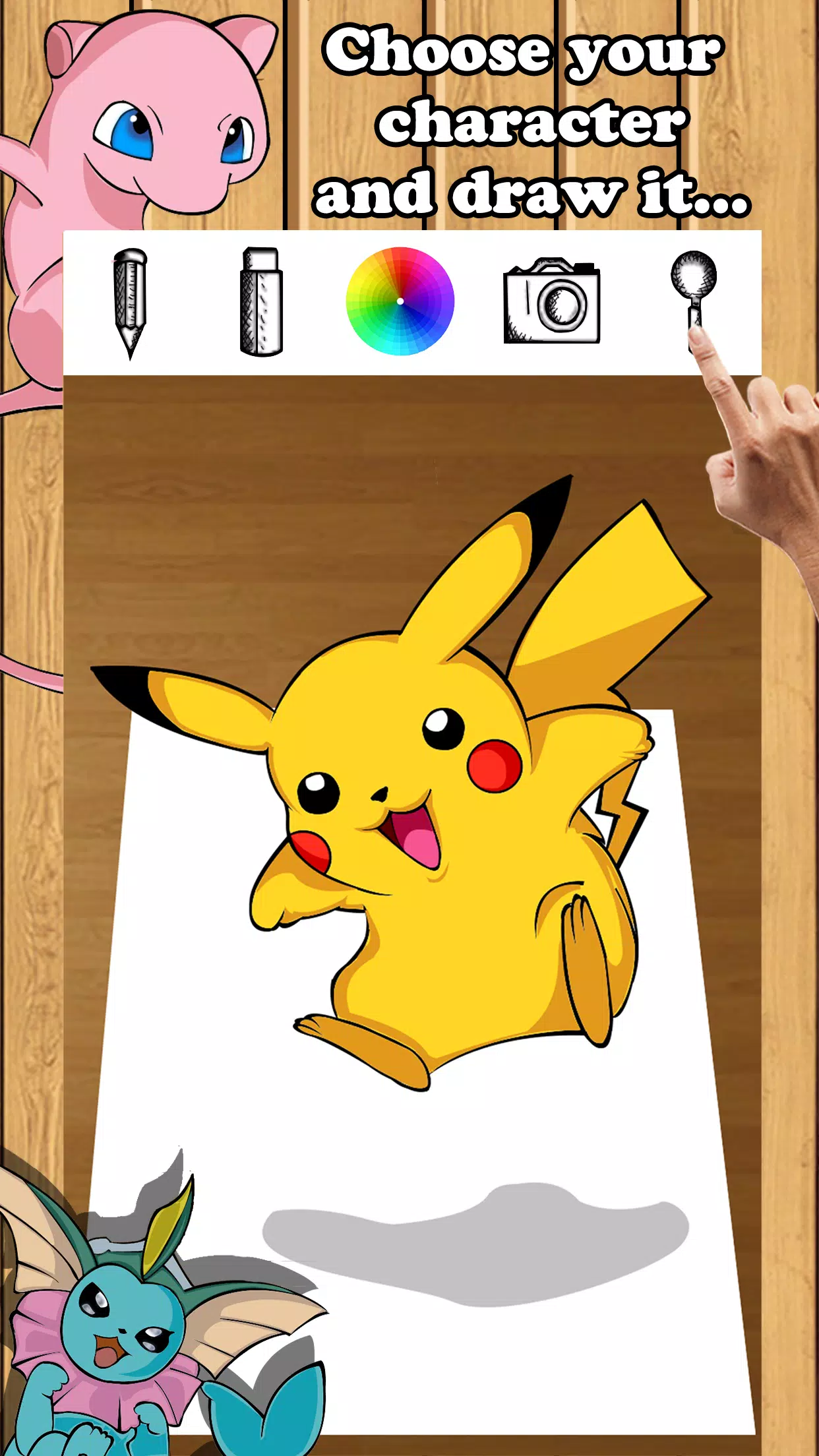 Download do APK de Como desenhar Pokémon Pikachu passo a passo