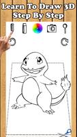 How to Draw: Pokemon 3D capture d'écran 1