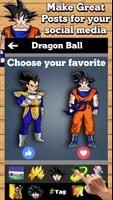 Photo Editor & Sticker: DBZ スクリーンショット 2