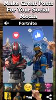 Photo Editor & Sticker: Fortnite poster