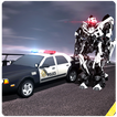 Robots War in City