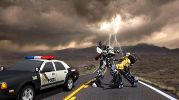 Robots War in City screenshot 1
