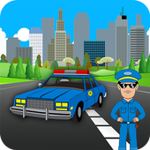 Traffic Police Runner icon