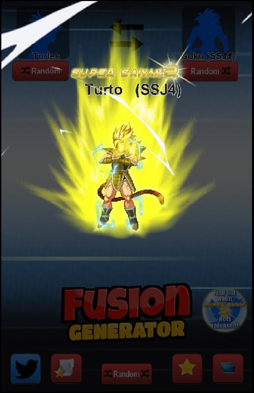 Fusion Generator for Dragon Ball for Android - APK Download