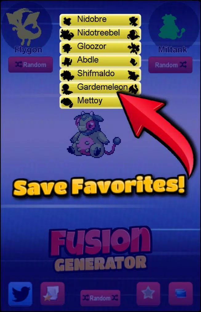 Descarga de APK de Fusion Generator for Pokemon para Android
