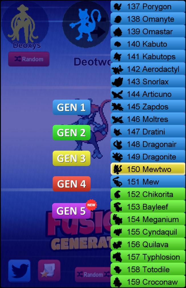 Android 用の Fusion Generator For Pokemon Apk をダウンロード