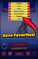 Fusion Generator - Pirate Hero Maker captura de pantalla 2