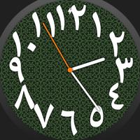 Arabic Numbers Watch plakat