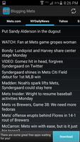 Blogging Mets (Mets News Hub) syot layar 3