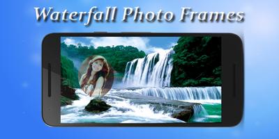 Cadres photo en cascade Affiche