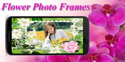 Fleur Cadre photo-Roses Affiche