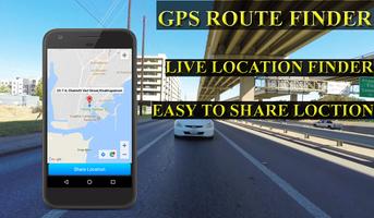 GPS 경로 찾기 - 라이브 위치 추적기 스크린샷 1