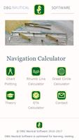 Navigation Calculator Plakat