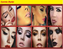 Make up puzzle poster