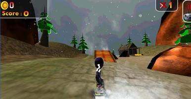 Ski Ninja 3D 截图 1