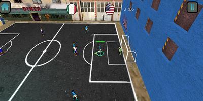 Street Soccer Multiplayer 3D Affiche