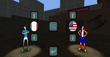 Street Soccer Multiplayer 3D captura de pantalla 1