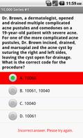 CPC Medical Coding Exam Prep اسکرین شاٹ 2