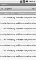 Funeral Service NBE Exam Prep تصوير الشاشة 1