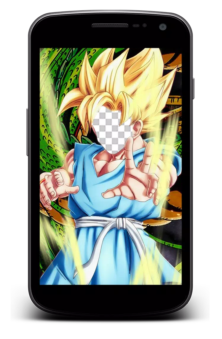 DRAGON BALL Z SAYAJINS Photo frame effect