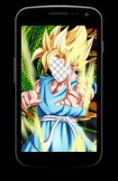 Super Saiyan Goku SSJ3 Photo Frame Editor capture d'écran 2